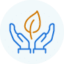 hands-with-leaf-icon
